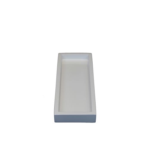 Bandeja para Productos de Cortesía Colección Pacifica, Resina de Poliéster, Blanco